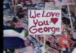 Image of George H Walker Bush Washington DC USA, 1984, second 44 stock footage video 65675044173