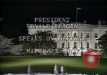 Image of President Ronald Reagan Washington DC USA, 1983, second 9 stock footage video 65675044180