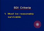 Image of Strategic Defense Initiative Washington DC USA, 1985, second 12 stock footage video 65675044184