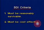 Image of Strategic Defense Initiative Washington DC USA, 1985, second 19 stock footage video 65675044184