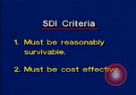 Image of Strategic Defense Initiative Washington DC USA, 1985, second 26 stock footage video 65675044184