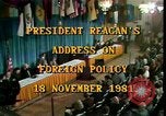 Image of President Ronald Reagan Washington DC USA, 1981, second 6 stock footage video 65675044189