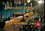 Image of President Ronald Reagan Washington DC USA, 1981, second 7 stock footage video 65675044189