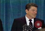 Image of President Ronald Reagan Washington DC USA, 1981, second 42 stock footage video 65675044189