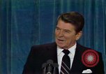 Image of President Ronald Reagan Washington DC USA, 1981, second 62 stock footage video 65675044189