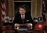 Image of President Ronald Reagan Washington DC USA, 1986, second 17 stock footage video 65675044192