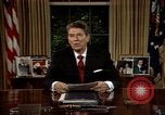 Image of President Ronald Reagan Washington DC USA, 1986, second 26 stock footage video 65675044192