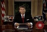 Image of President Ronald Reagan Washington DC USA, 1986, second 27 stock footage video 65675044192