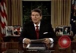 Image of President Ronald Reagan Washington DC USA, 1986, second 36 stock footage video 65675044192