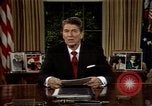 Image of President Ronald Reagan Washington DC USA, 1986, second 37 stock footage video 65675044192