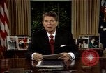 Image of President Ronald Reagan Washington DC USA, 1986, second 39 stock footage video 65675044192