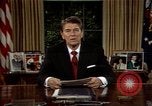 Image of President Ronald Reagan Washington DC USA, 1986, second 40 stock footage video 65675044192