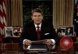 Image of President Ronald Reagan Washington DC USA, 1986, second 41 stock footage video 65675044192