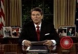 Image of President Ronald Reagan Washington DC USA, 1986, second 52 stock footage video 65675044192