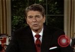 Image of President Ronald Reagan Washington DC USA, 1986, second 56 stock footage video 65675044192