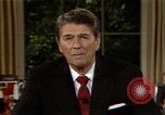 Image of President Ronald Reagan Washington DC USA, 1986, second 57 stock footage video 65675044192
