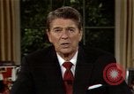 Image of President Ronald Reagan Washington DC USA, 1986, second 60 stock footage video 65675044192