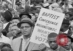 Image foule se rassemble pour troisième Selma à Montgomery mars Selma Alabama USA, 1965, de la seconde 3 séquences d'archives historiques vidéo 65675044200