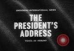 Image of President Lyndon Johnson Washington DC USA, 1964, second 15 stock footage video 65675044212