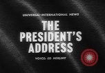 Image of President Lyndon Johnson Washington DC USA, 1964, second 18 stock footage video 65675044212