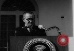Image of President Lyndon Johnson Washington DC USA, 1964, second 24 stock footage video 65675044212