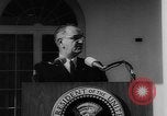 Image of President Lyndon Johnson Washington DC USA, 1964, second 25 stock footage video 65675044212