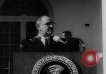 Image of President Lyndon Johnson Washington DC USA, 1964, second 26 stock footage video 65675044212