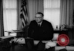 Image of President Lyndon Johnson Washington DC USA, 1964, second 34 stock footage video 65675044212