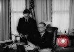 Image of President Lyndon Johnson Washington DC USA, 1964, second 43 stock footage video 65675044212