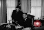 Image of President Lyndon Johnson Washington DC USA, 1964, second 44 stock footage video 65675044212