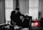 Image of President Lyndon Johnson Washington DC USA, 1964, second 46 stock footage video 65675044212