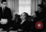 Image of President Lyndon Johnson Washington DC USA, 1964, second 54 stock footage video 65675044212