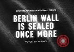 Standbild Berliner Mauer Deutschland, 1964, aus Sekunde 4 historischem Filmmaterial Videoclip 65675044213