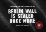 Standbild Berliner Mauer Deutschland, 1964, aus Sekunde 5 historischem Filmmaterial Videoclip 65675044213