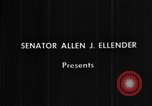 Immagine di Il senatore Allen J Ellender Washington DC USA, 1966, secondo 3 filmato di repertorio 65675044219
