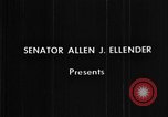 Immagine di Il senatore Allen J Ellender Washington DC USA, 1966, secondo 4 filmato di repertorio 65675044219