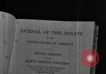 Image of Journal of the Senate Washington DC USA, 1966, second 1 stock footage video 65675044224