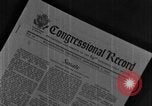 Image of Journal of the Senate Washington DC USA, 1966, second 16 stock footage video 65675044224