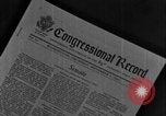 Image of Journal of the Senate Washington DC USA, 1966, second 19 stock footage video 65675044224