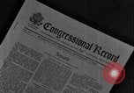 Image of Journal of the Senate Washington DC USA, 1966, second 20 stock footage video 65675044224
