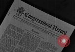 Image of Journal of the Senate Washington DC USA, 1966, second 21 stock footage video 65675044224