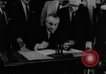 Immagine di Il presidente Lyndon B Johnson Washington DC USA, 1966, secondo 26 filmato di repertorio 65675044226