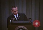 Image of President Lyndon B Johnson Washington DC USA, 1964, second 42 stock footage video 65675044245