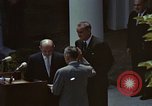 Image of Lyndon B Johnson Washington DC USA, 1964, second 52 stock footage video 65675044247