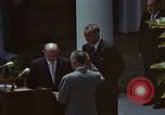Image of Lyndon B Johnson Washington DC USA, 1964, second 53 stock footage video 65675044247
