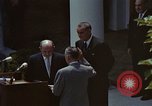 Image of Lyndon B Johnson Washington DC USA, 1964, second 54 stock footage video 65675044247