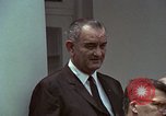 Image of Lyndon B Johnson Washington DC USA, 1964, second 55 stock footage video 65675044247