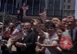Image of Lyndon B Johnson Los Angeles California USA, 1964, second 28 stock footage video 65675044250