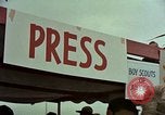 Image of press reporters Los Angeles California USA, 1964, second 14 stock footage video 65675044252
