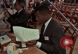 Image of press reporters Los Angeles California USA, 1964, second 28 stock footage video 65675044252